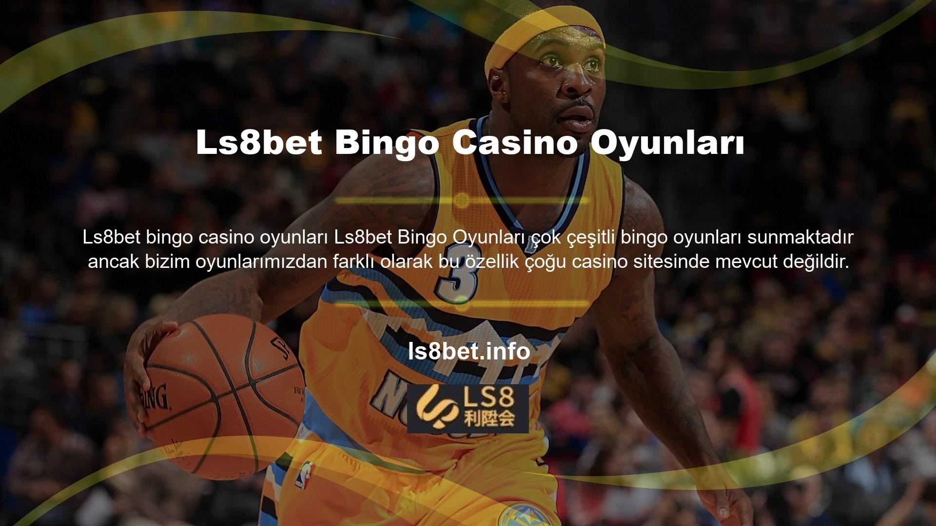 Sitemiz kullanıcılara yüzlerce farklı türde casino ve spor bahis sitesi sunarak bingo bahislerinin eğlenceli bir yolunu sunar