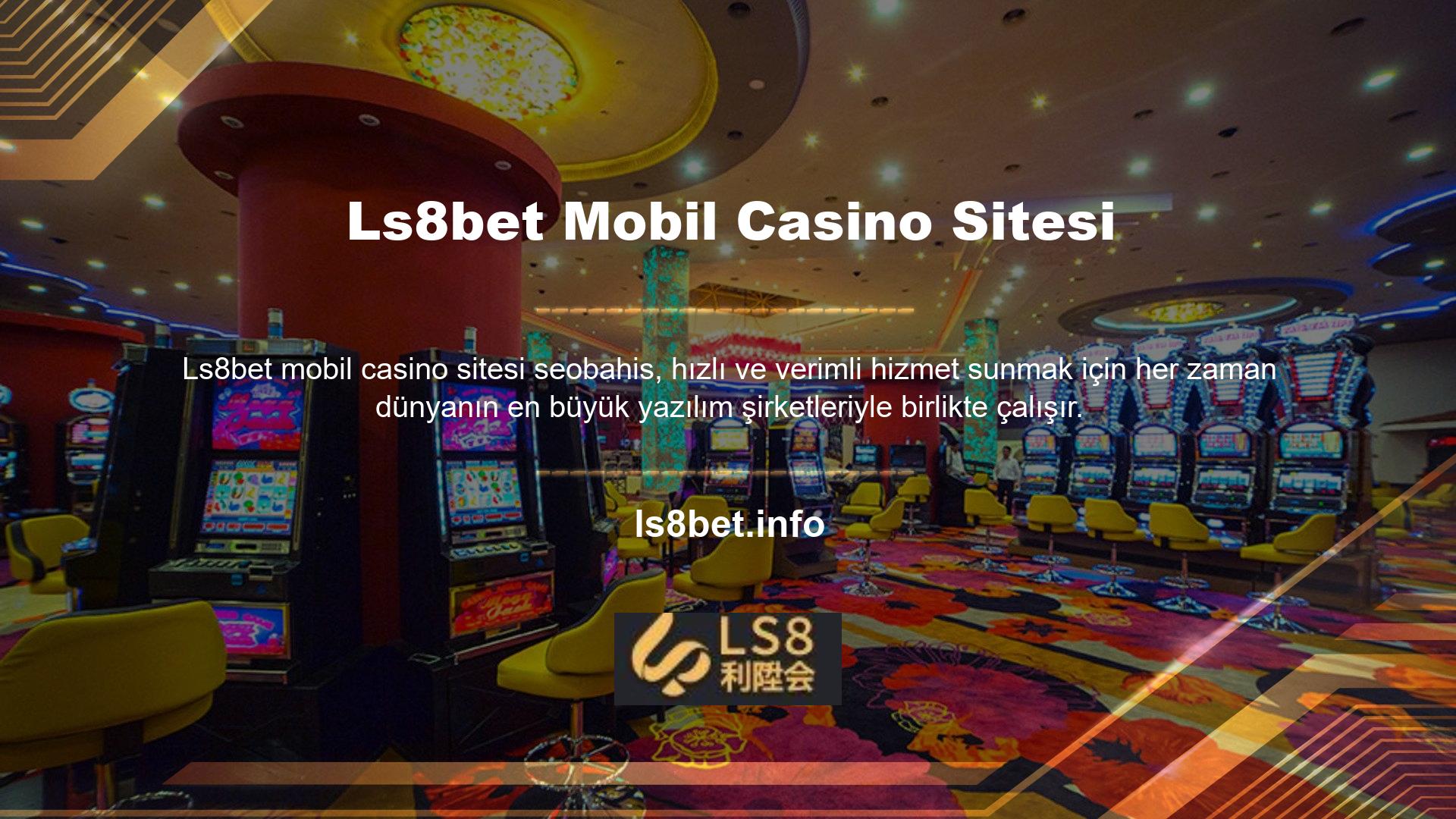 Mobil sitemizde tüm casino oyunlarının keyfini tek tıkla çıkarabilirsiniz