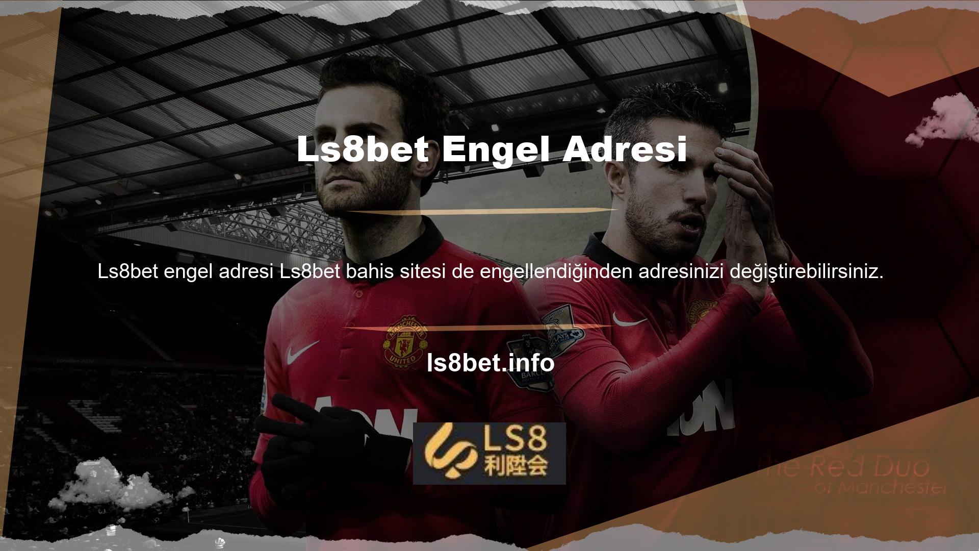 Sitenin giriş adresi engellenirse, geçerli adrese bahis koyabileceğinizi fark ettim